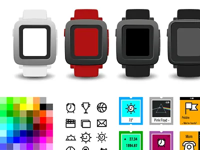 Pebble Time Design Kit interface kit pebble prototype time