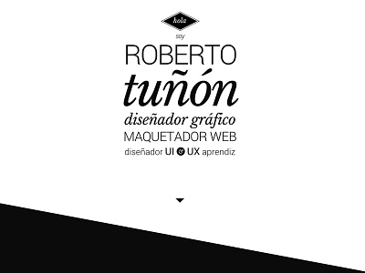 roberto tuñón css webfonts