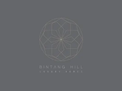 Bintang Hill Logo brand clean geometry identity kuala lumpur lines logo logotype luxury minimal simple symbol
