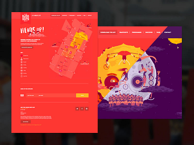 CubaDupa Website illustration ui web design website