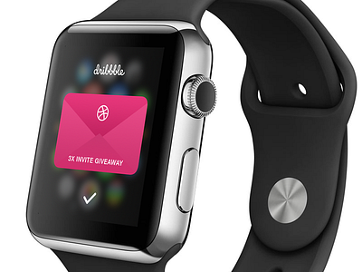 Dribbble Invite 6 3 apple watch dribbble giveaway invite