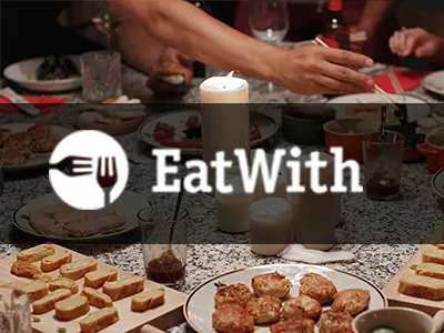 Eatwith app mobile website