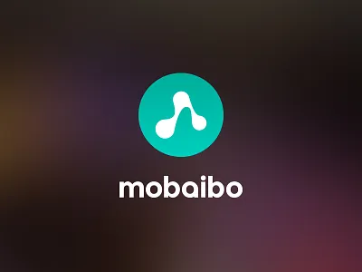 Mobaibo logo communication design graphic logo message mobaibo send whatsapp