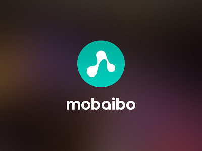 Mobaibo logo communication design graphic logo message mobaibo send whatsapp