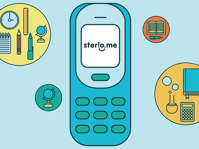 Sterio.me: Illustration for our explainer film education film illustration learning ui vector