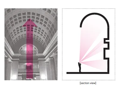 Verticality 2d analysis architectural design diagram