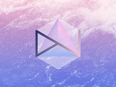 Self identity caligraphy geometry hexagon hipster identity logo logo design logotype sign symbol typography water