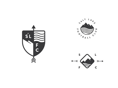 Salt Lake Football Club (CONCEPT) badge branding concept football logo mark mls soccer sports type typography utah