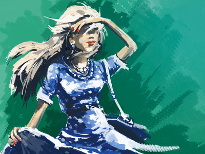 illustration brush color green illustration photoshop sketch
