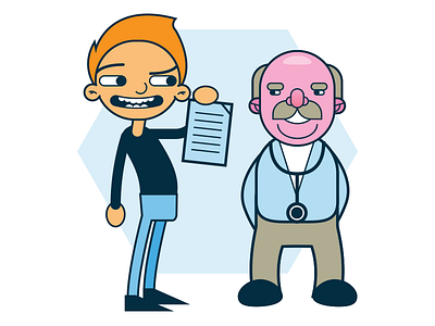 Dribbble Characters characters flat human people vector