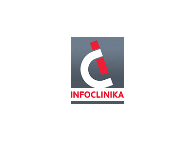 Infoclinika clinic diagnostics dna analysis health logotype