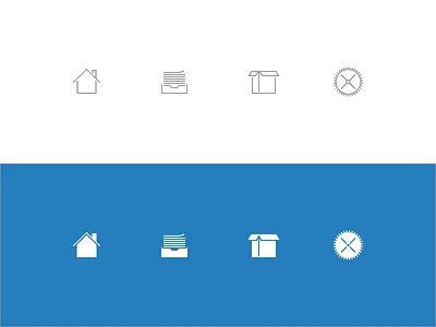 Ecwid iOS App tabbar icons ecwid icons ios sketchapp