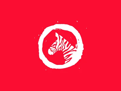 Wiwak Zebra Stamp abstract healthy juice pink raspberry single color stamped stripes warm wiwak zebra