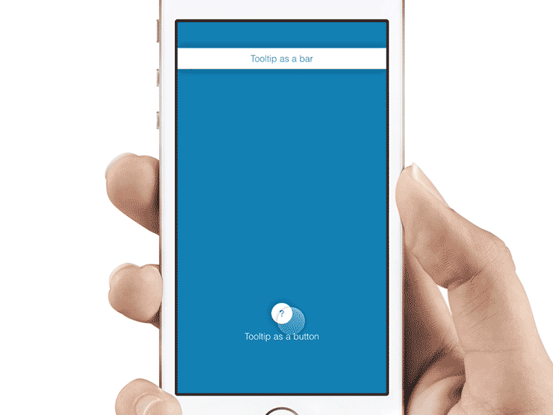 Tooltip animation animation interaction ios mobile spring tooltip