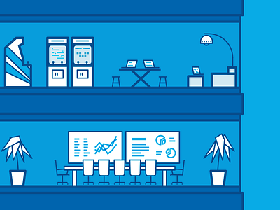 Board Room / Break Room arcade board room office space