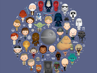 A Galaxy of Cute darth vader disneyland downtown disney luke skywalker star wars wonderground gallery