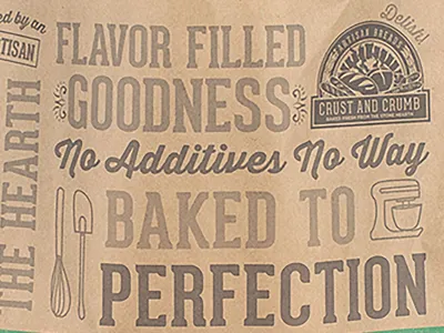 Harmons Grocery - Artisan Bread Bag artisan bread food grocery harmons type