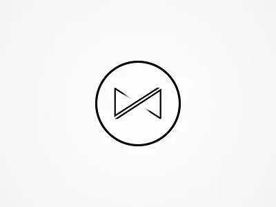 Renew Personal Branding bow branding logo personal self branding tie vector