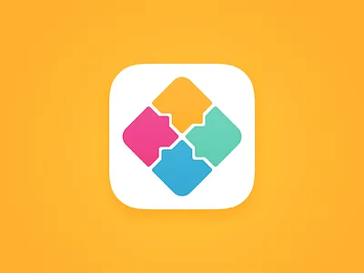 Flat iOS app icon app icon ios