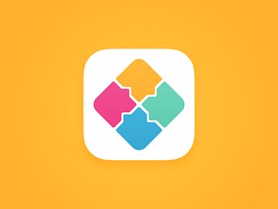 Flat iOS app icon app icon ios