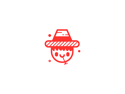 Farmer app brand branding character cute doodle face farmer happy illustration logo smile