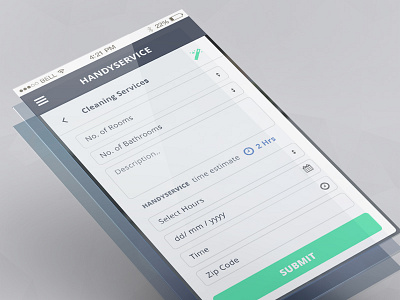 Form Element form element minimal mobile web ui ux