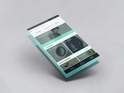 Discovery Screen android discovery material design navigation ui ux