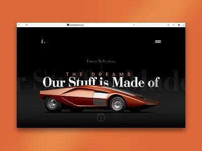 Future Reflections (Training) car classy dark drive elegant metallic orange race