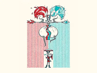 Twinrova Commission andrew kolb illustration kolbisneat legend of zelda limited colour ocarina of time