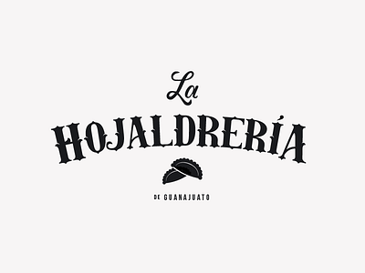 La Hojaldrería Proposal food logo mexican mexico typography