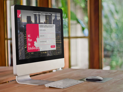 Mi Plan de Estudios icon design lading page web design wordpress