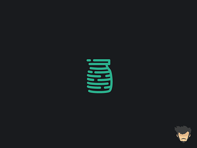 jar.ie icon concept. app concept failed jar line art modern simple unused