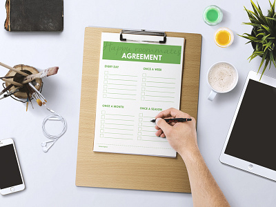 Free Template - Roommate agreement download free freebie printable roommates stationery template