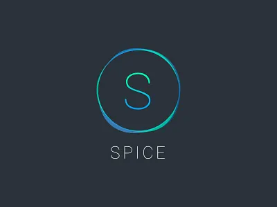 Spice logo music sound space