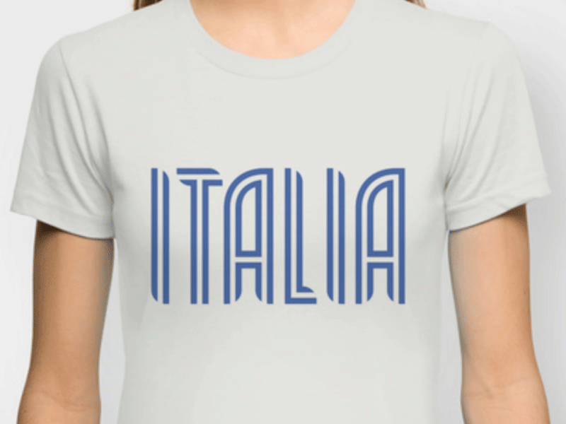 Italia // Italy italia italy lettering society6 tshirt typography