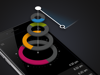 Circa App application circa flat ios time zones