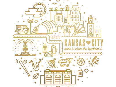 KCMO poster kansas kansas city kcmo missouri