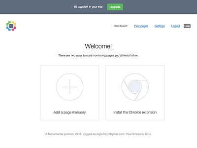 Sentinel Welcome Page onboarding sentinel tutorial welcome welcome page