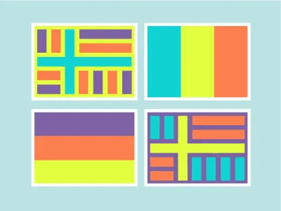 Hypelandia acid branding flag hype hypelandia nation