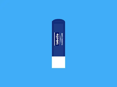 Labello Lip Balm illustration lip balm object
