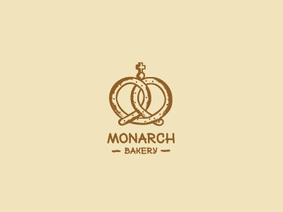 Monarch bakery bakery brand food idea illustration logo logos mark monarch royal vector