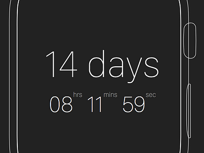 Apple Watch Countdown