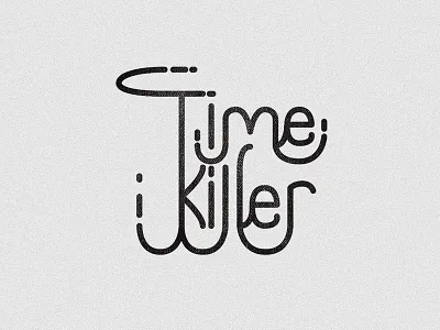 Fun Type hand drawn logo hand lettering illustrations logo logo design mock ups