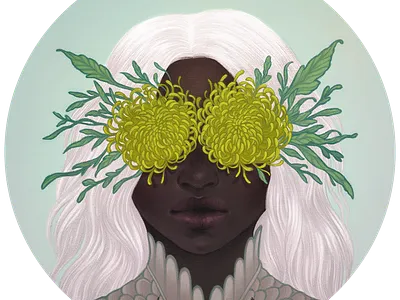 Flower Eyes - Mums flowers