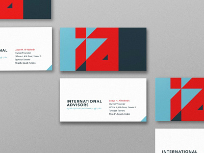 International Advisors brand branding corporate identity logo