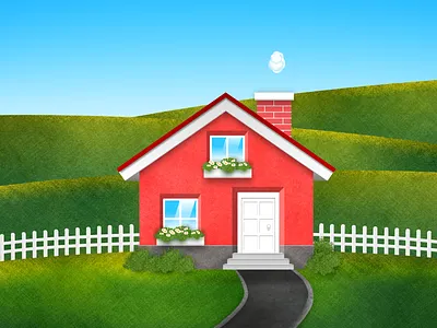 e-harmony 2d after effects animation car couple dogs flash house motion motion graphics