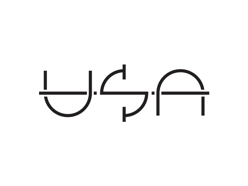 U.S.Animation animation gif lettering pattern type typography usa