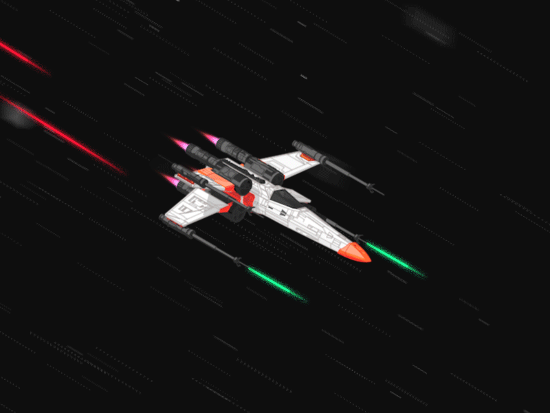 Space Battle after effects boris borisov bulgaria cinema 4d noxiousone sketch and toon star wars x wing