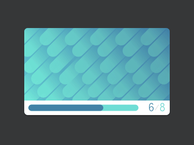 Challenge Animation badge card challenge fitness progress ui