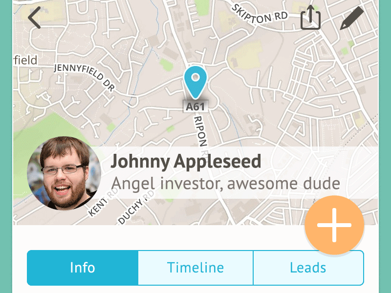 Nutshell mobile design colors icons ios maps nutshell